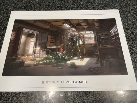 Birthright Reclaimed A2 Glossy Print