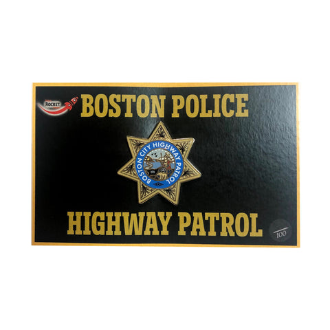 Boston Police Hard Enamel Pin