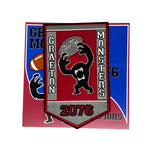 Grafton Monsters Embroidered Patch