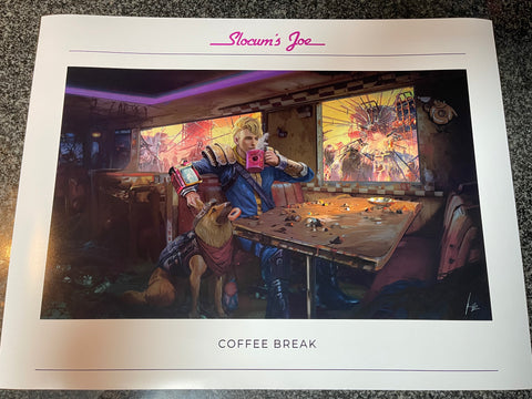 Coffee Break A2 Glossy Print