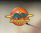 Quantum Flea Hard Enamel Pin